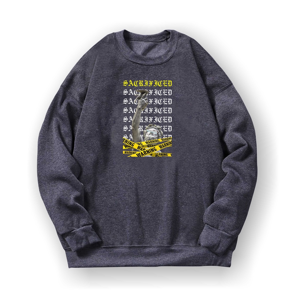Sarfcifed Warning Basic Sweater II Sarfcifed Warning Sweater Crewneck Sz M - XL ( Pria &amp; Wanita )