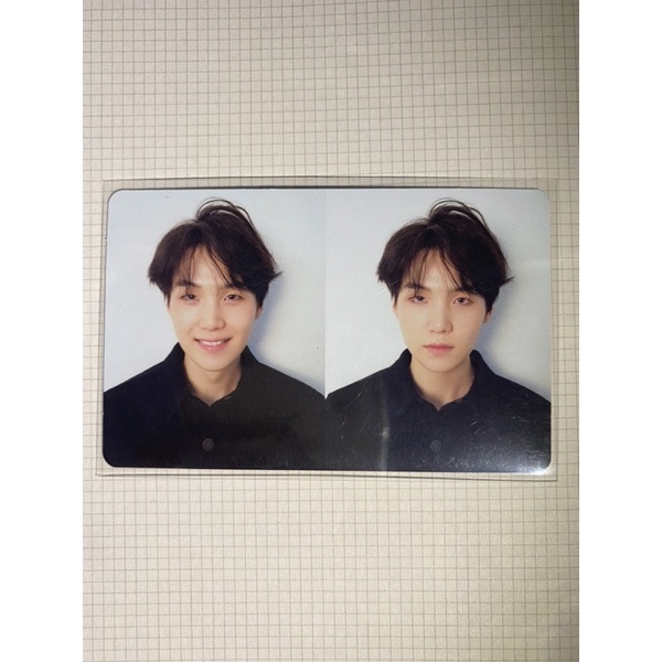 Photocard Suga Dilan Suga Tear R