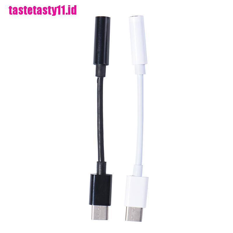 Kabel Adapter Earphone USB 3.1 Tipe C male to 3.5 Tipe C Ke 3.5mm