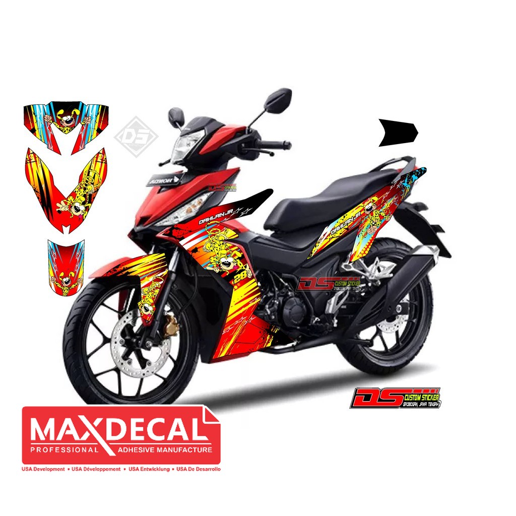 Decal Stiker Honda GTR 150