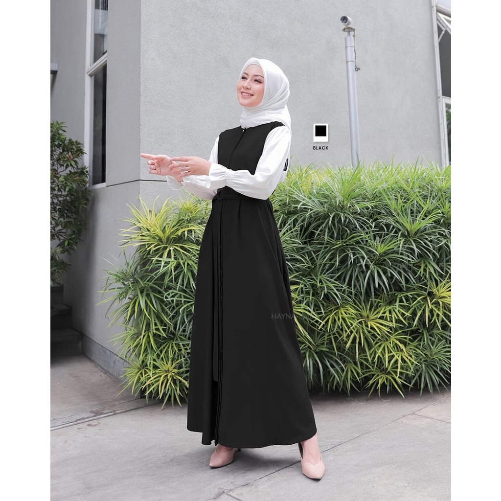 Baju Gamis Syari Syar I asdf Muslim Pesta Fashion Wanita Remaja Murah Terbaru Dress Polos 2020 2021