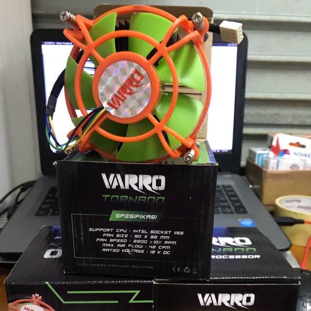 FAN PROC. VARRO LGA 775/1155/1150 FOR DC / Ci3 / Ci5