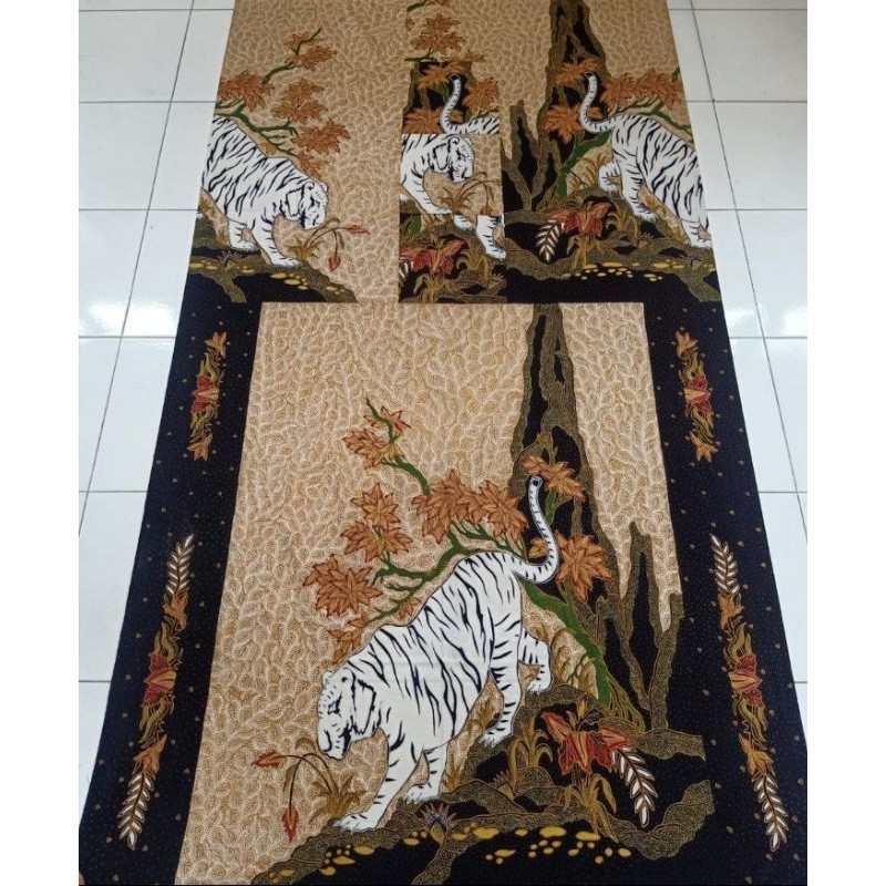Kain Batik Berpola Kemeja Batik Tulis