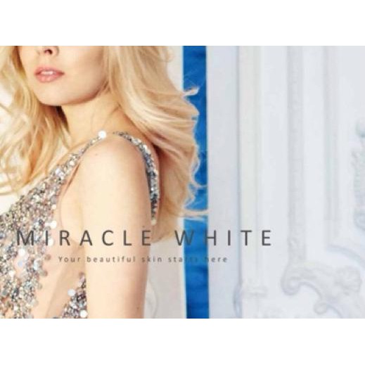 ☋ ECER MIRACLE WHITE 1 SET whitening putih pemutih original luthione glutation infus suntik injeksi