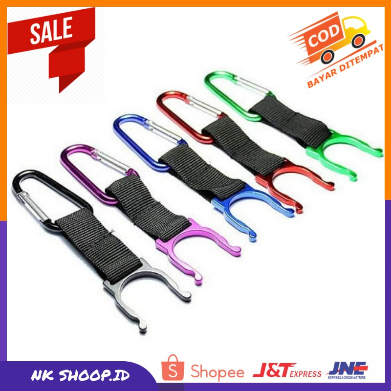 Holder Mineral Bottle Buckle Keychain / Pengait Botol Minum - 5X