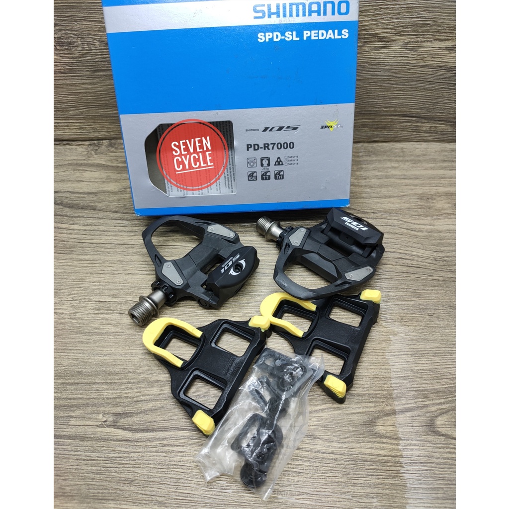 Pedal Cleat Shimano Road bike 105 R7000 sudah termasuk cleat