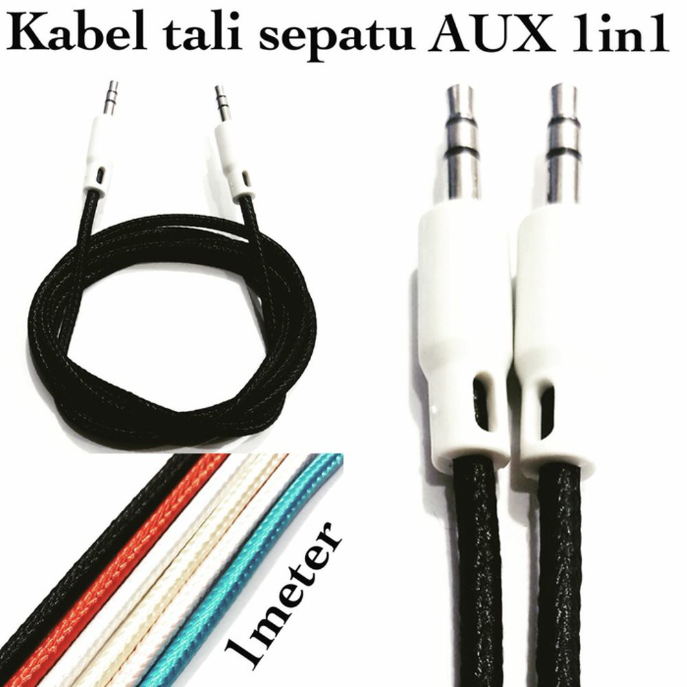 Kabel Audio 1x1 jack 3.5mm jack audio Suara jernih