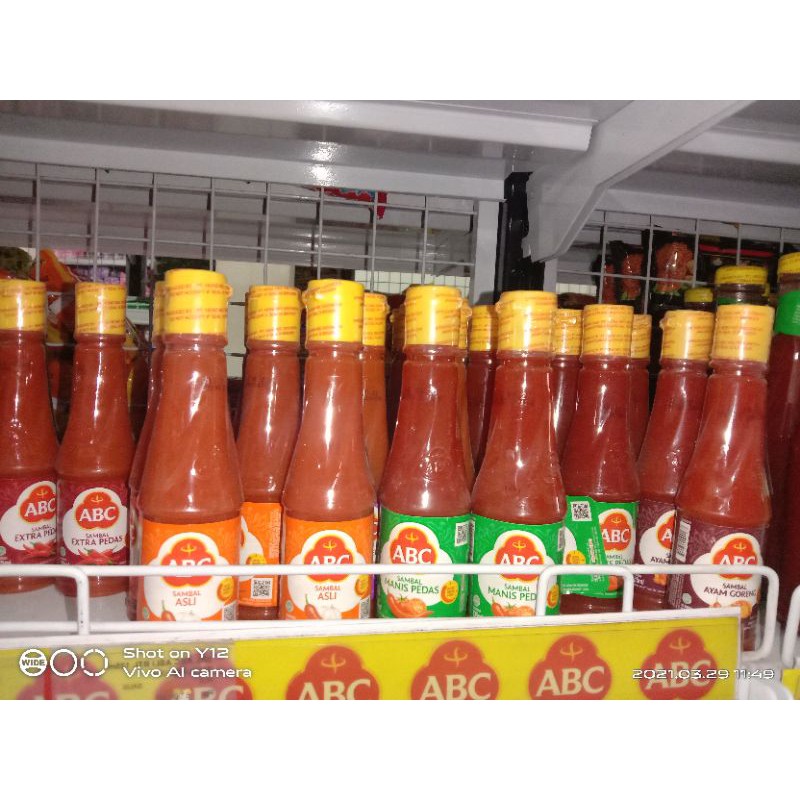 Kecap ABC Botol / Saos Sambal ABC Botol  / Saus Tiram ABC / ABC sambal Asli / ABC Extra Pedas