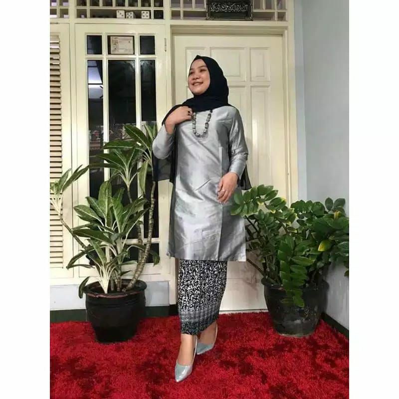 (COD) Set Kebaya Kurung Melayu - Baju Kurung Malaysia - Kebaya modern - Kebaya baju kurung - Baju Kurung Melayu