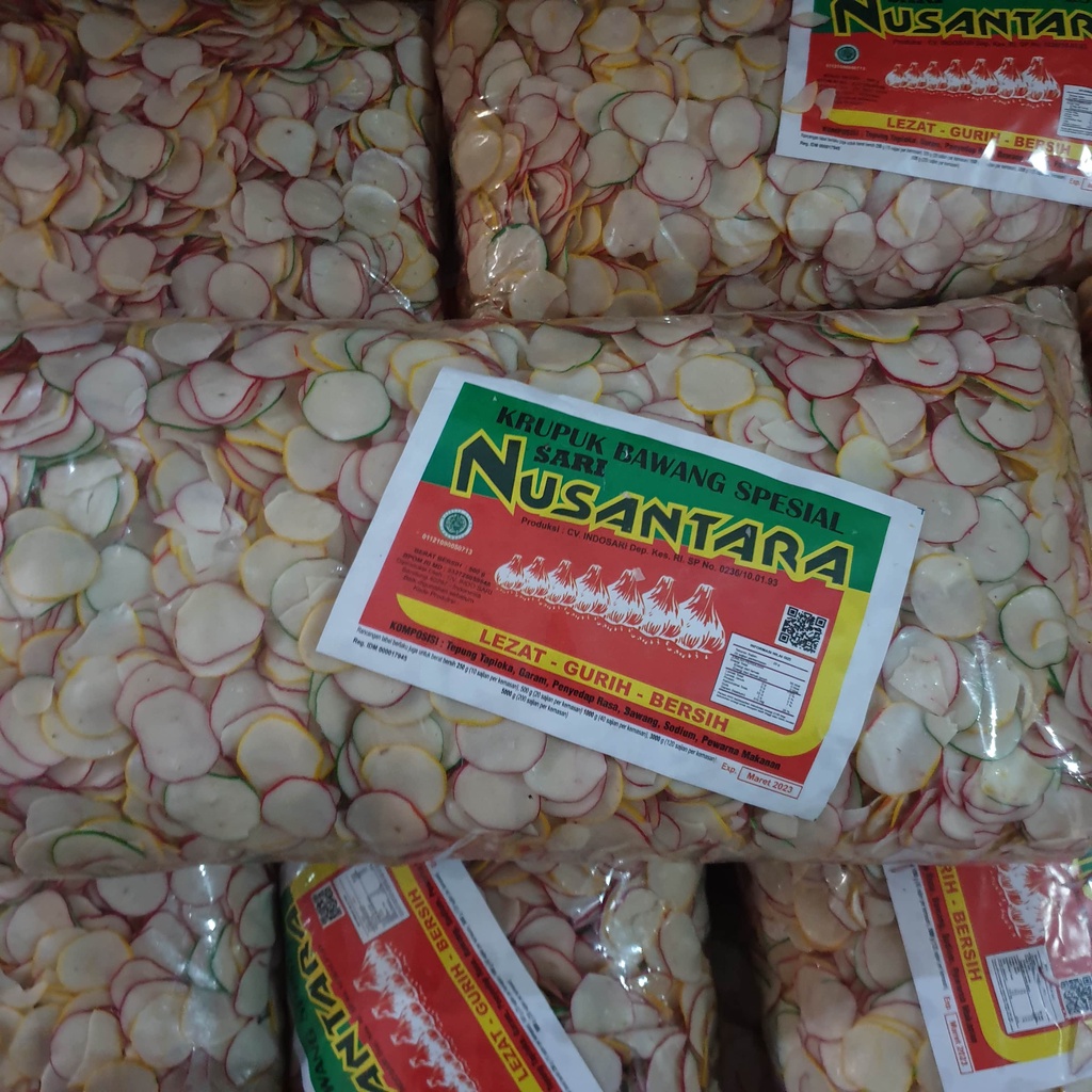 [Bal] Kerupuk Krupuk Mentah Bawang Spesial Sari Nusantara - nusb