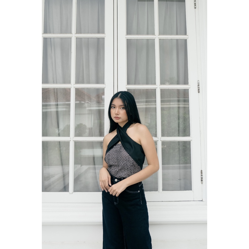 Halter Batik (Multi Way) -- Top Batik Cerita Kita