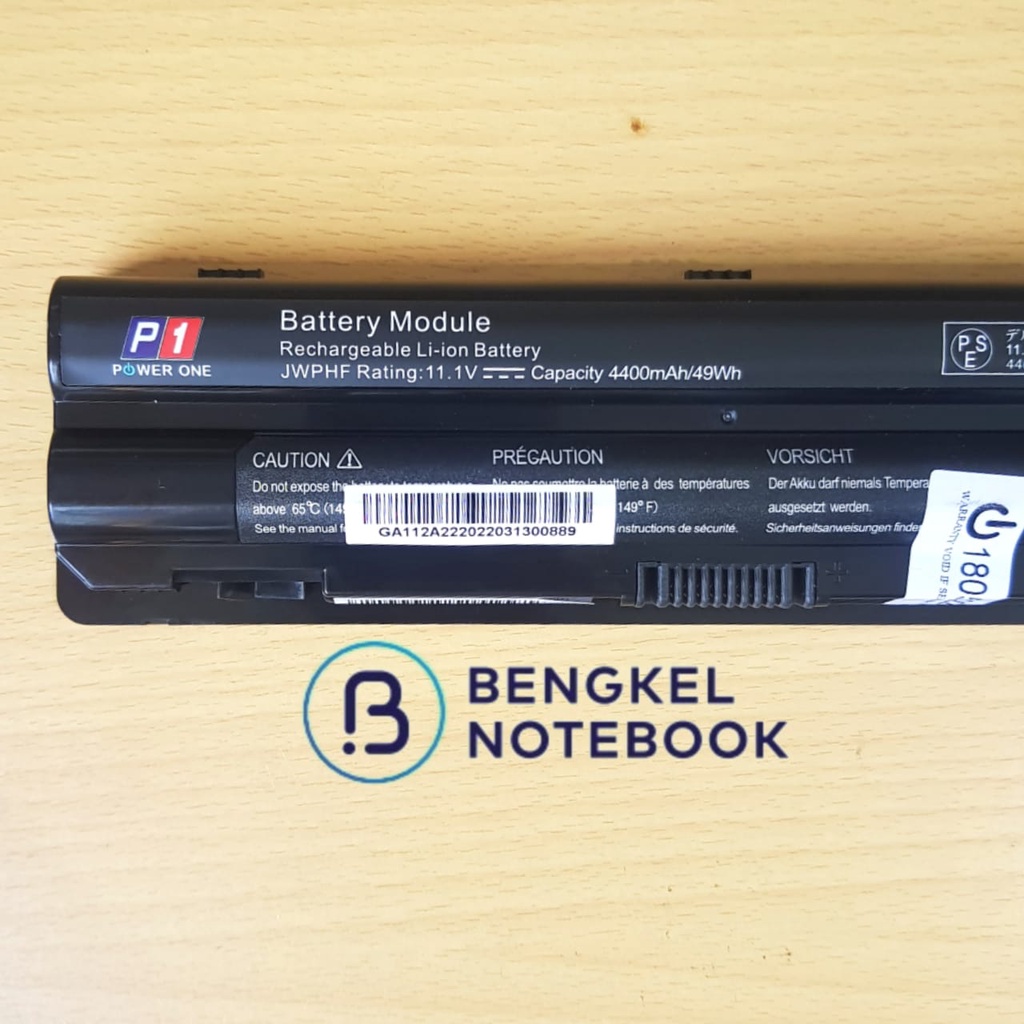 Baterai Dell XPS 14 L401X 15 L501X 17 L701X L702X L502X OEM 312-1123 J70W7 JWPHF Original