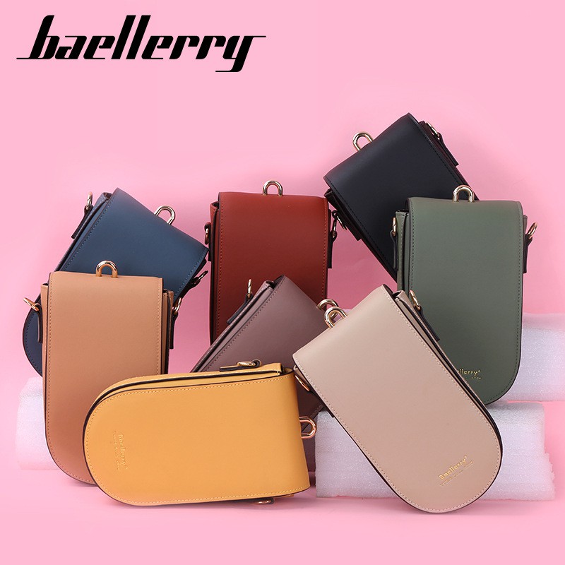 BAELLERRY N8613 Tas Selempang Wanita Bahan Kulit PU Leather Premium WATCHKITE WKOS