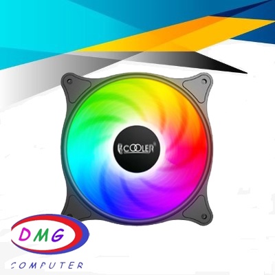 FAN CASE PC COOLER FX-120-3 Static Color LED 120mm Fan Casing RGB 12cm