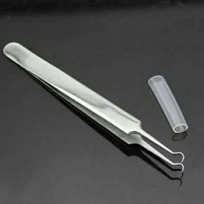 Pinset pencabut komedo acne stainless steel