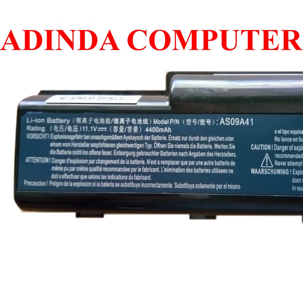 Baterai Acer Aspire 4732 AS09A51 AS09A56 AS09A60 AS09A61 AS09A70 AS09A75 AS09A90