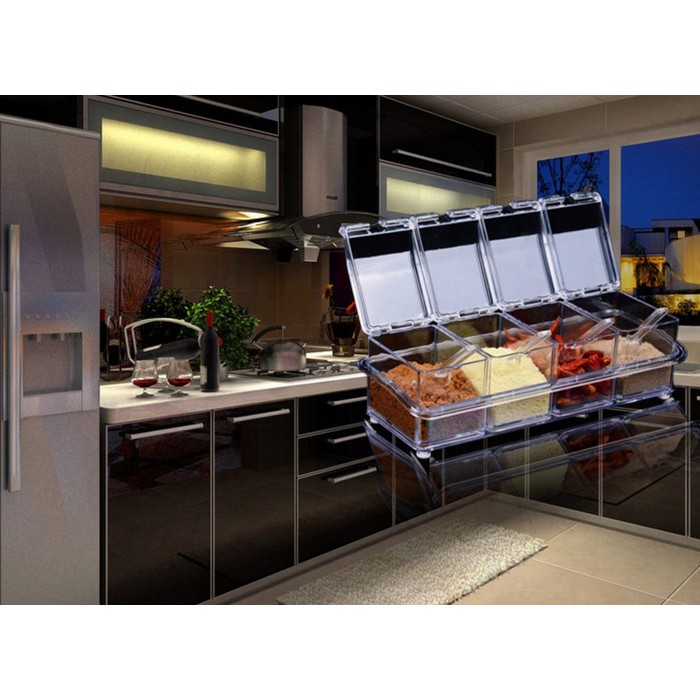 

Crystal Seasoning Box Tempat Bumbu Crystal