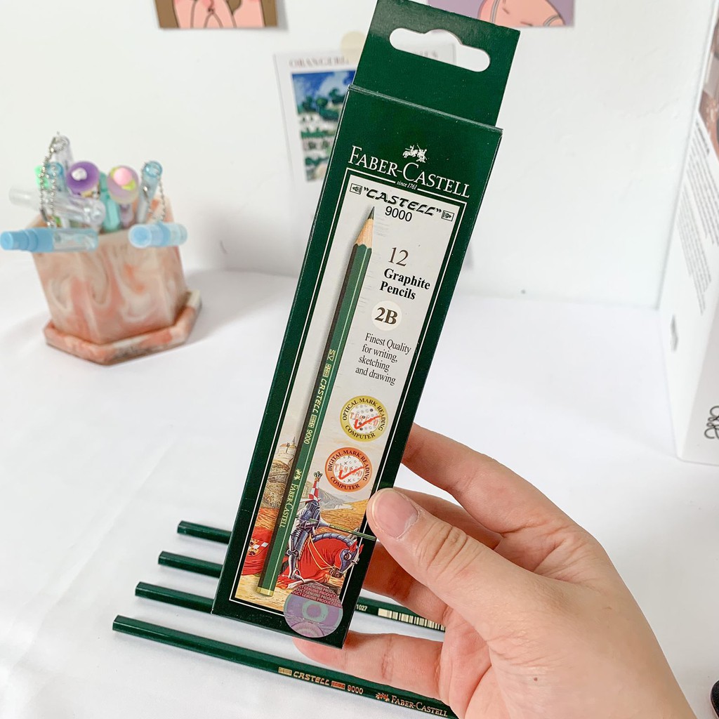 

Pensil 2B Faber Castell Graphite ORIGINAL Pensil Ujian 2B Pensil Komputer Faber Castell (1pcs) Harga GROSIRAN COD