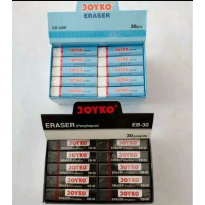 

Penghapus Pensil / Eraser Pencil Joyko EB-30 Tanggung (30pcs)
