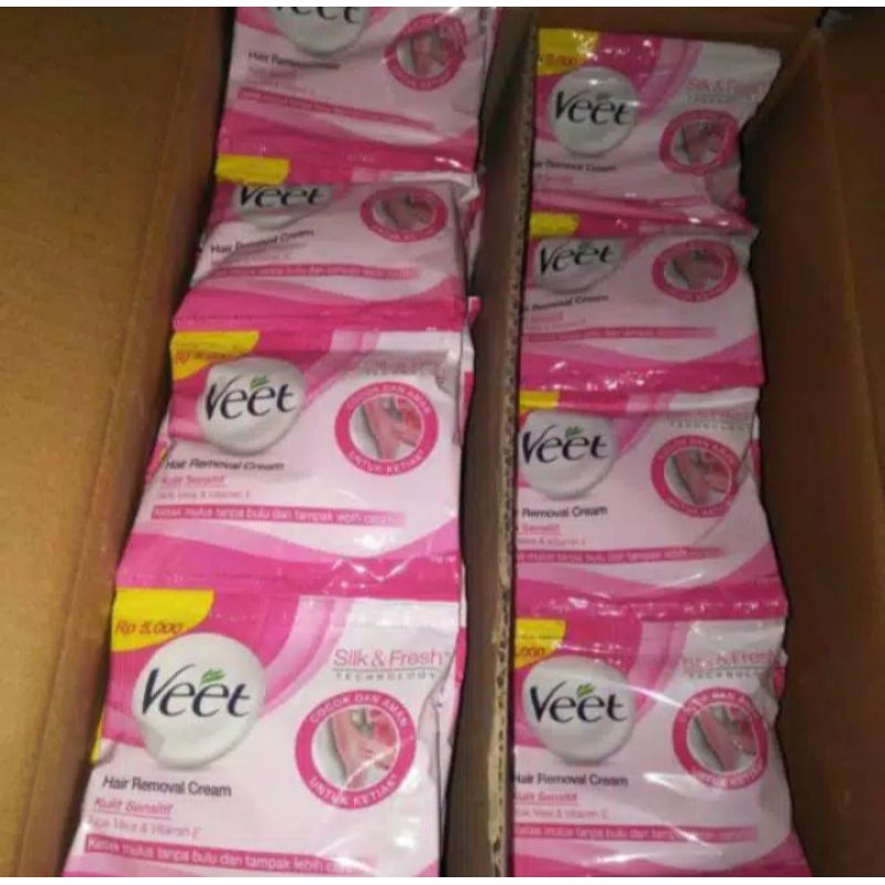 Veet Hair Removal Cream 15gr Sachet