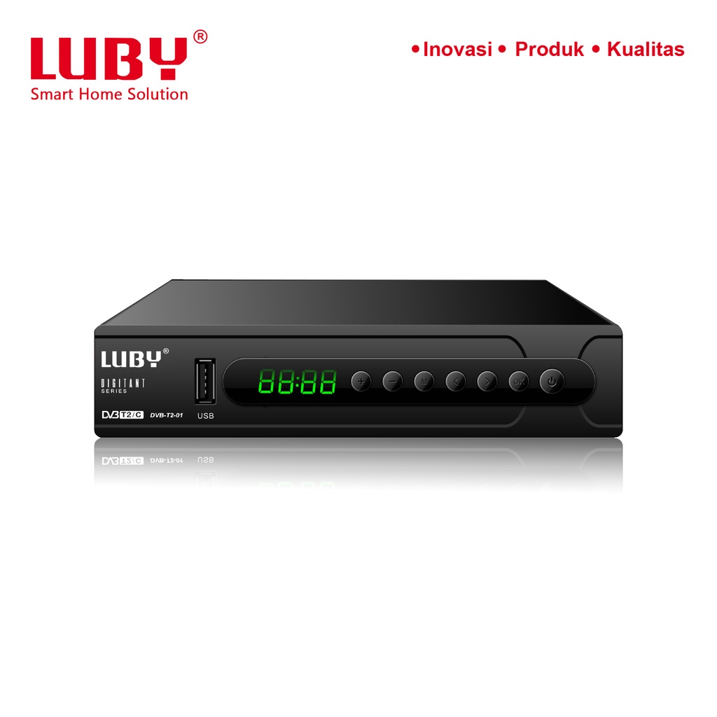 Luby Set Top Box TV Digital Matrix - DVB T2 01