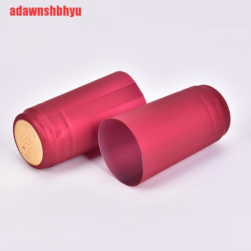 10pcs Aksesoris Segel Penutup Botol Wine Bahan Pvc Tahan Panas