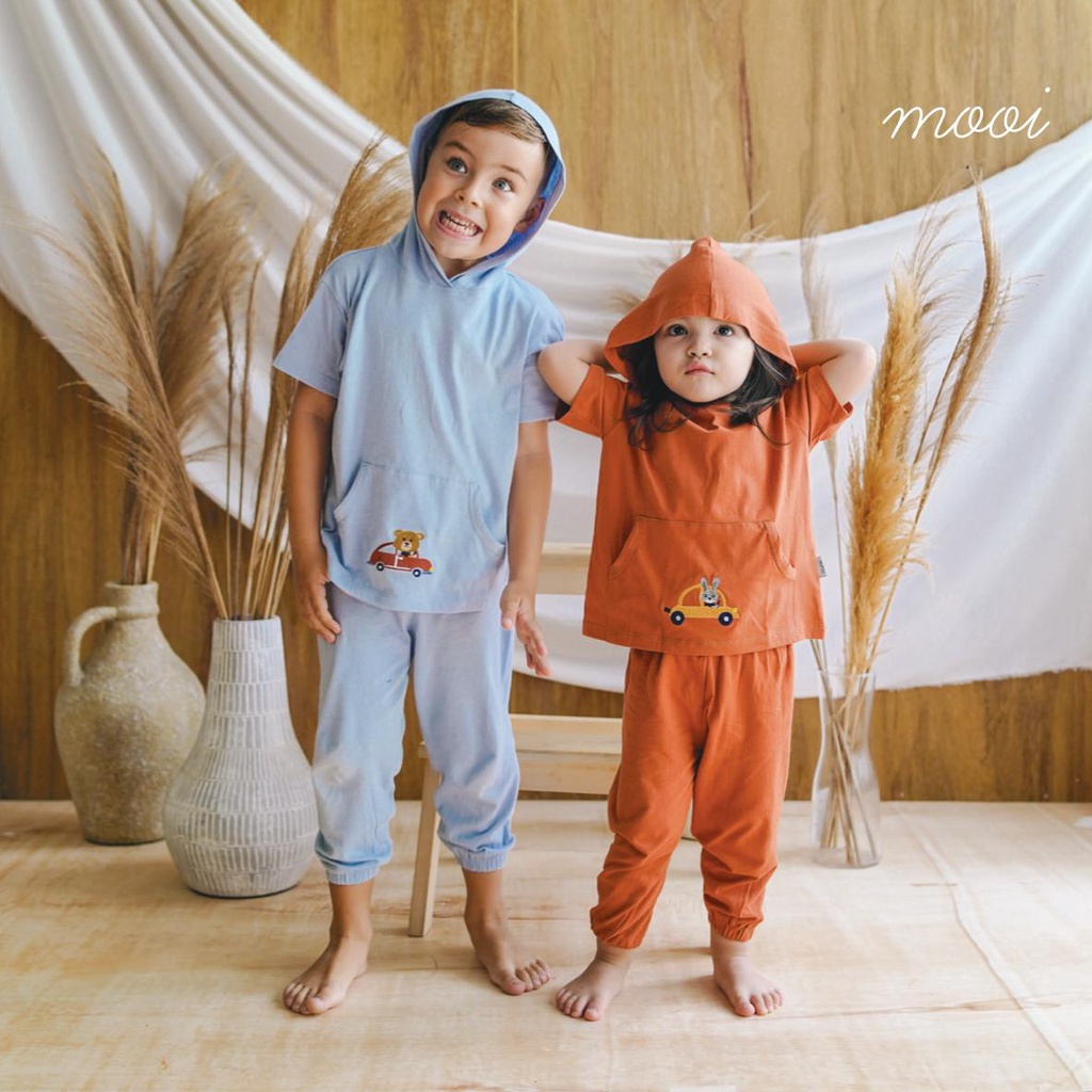 PROMO 7.7 PROMO BAJU LEBARAN MURAH CUCI GUDANG PROMO MOOI HOODIE SET SETELAN ANAK JOGGER ANAK PAKAIAN ANAK 1-5 Tahun