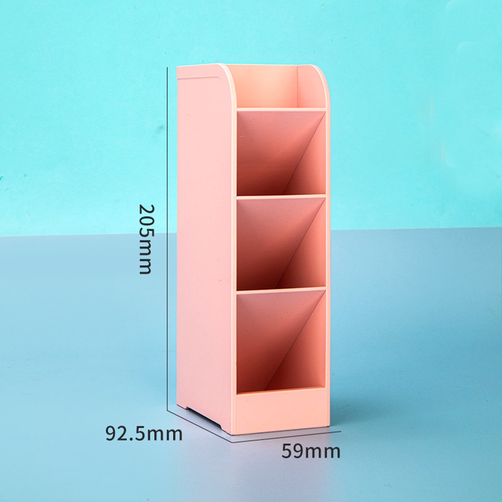 Female Ins Scandinavian Personality Oblique Insert Pen Holder/ Simple Transparent Storage Pen Rack