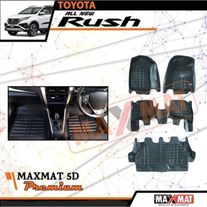Karpet Mobil Maxmat 5D All New Rush 2018 Premium / Karpet 5D IMPORT