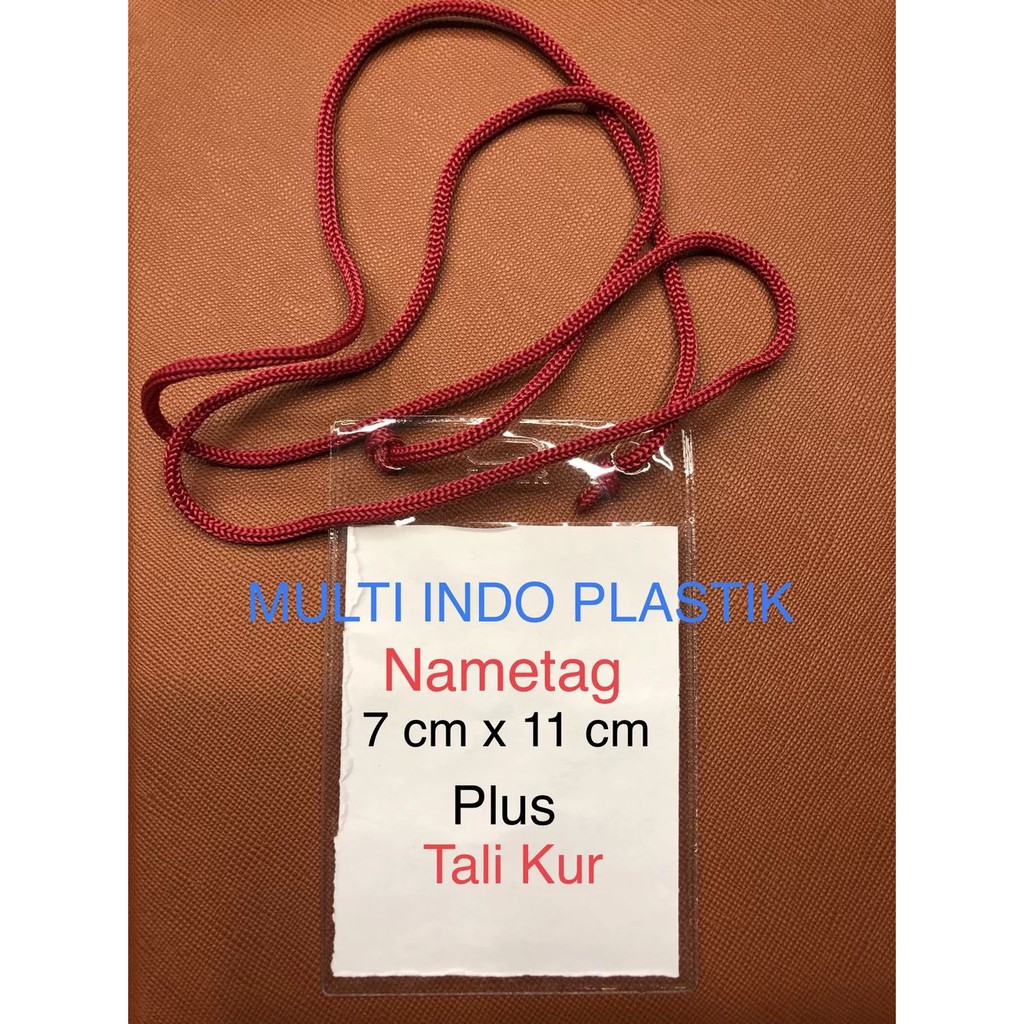 

Termurah panitia set lengkap tali kur plastik ID Card kantong panitia nametag Terlaris