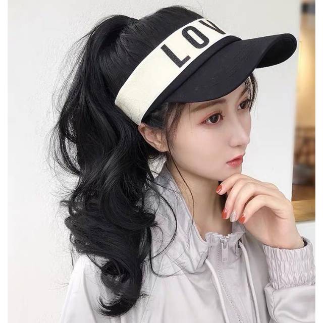 TOPI WIG KUNCIR