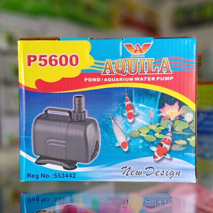 pompa AQUILA P5600 tinggi 3.8 meter - pompa hidroponik tinggi 3.8 meter - pompa 3.8 meter - pompa aquarium