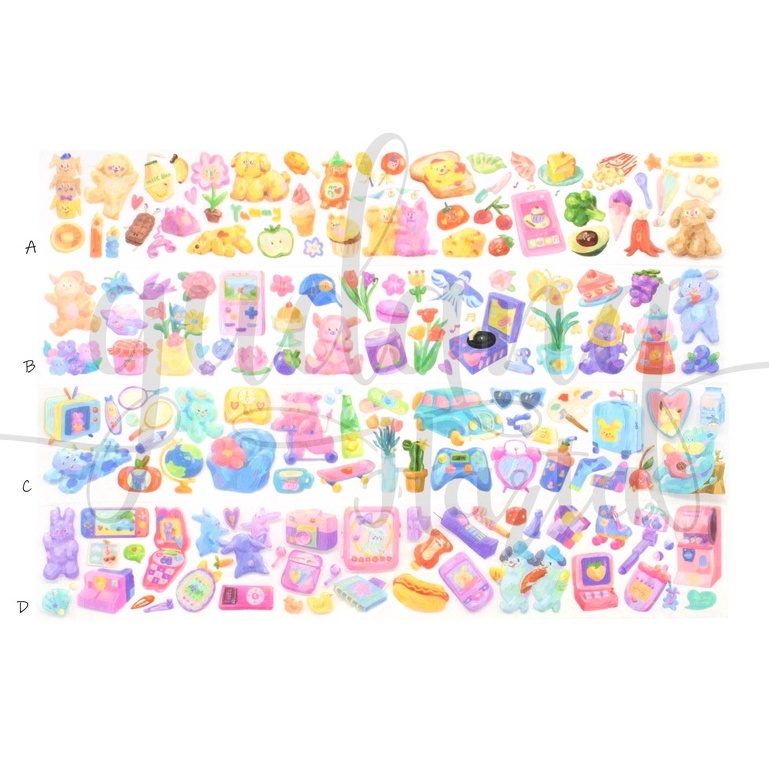 

GCC Stiker Lembaran Pastel Forest Sticker Motif Buah Tanaman DIY Scrapbook GCC 303609