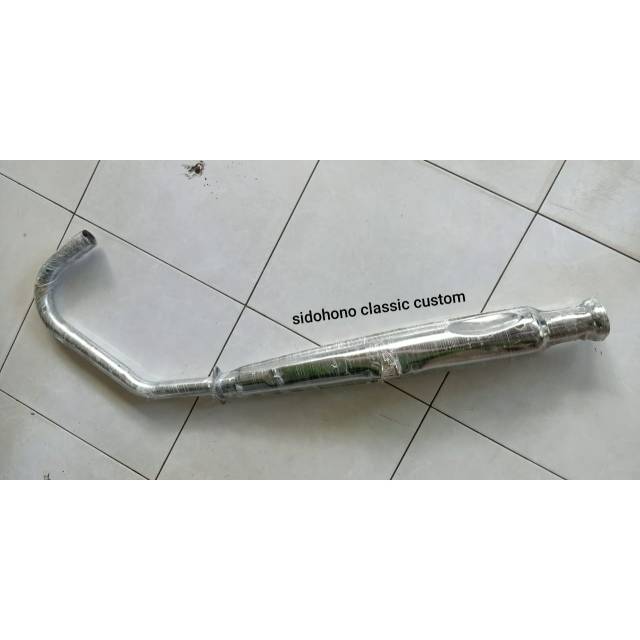 Knalpot CB 125 corbi bedel plor bagus stenlis non merk