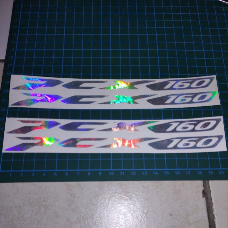 stiker logo PCX 160 20cm