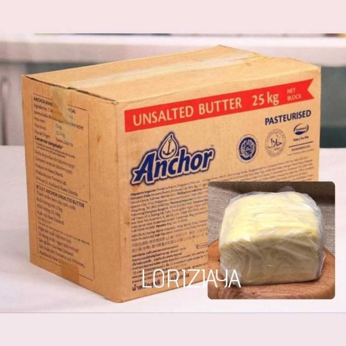 

BAYAR COD Butter Anchor Unsalted REPACK 1KG