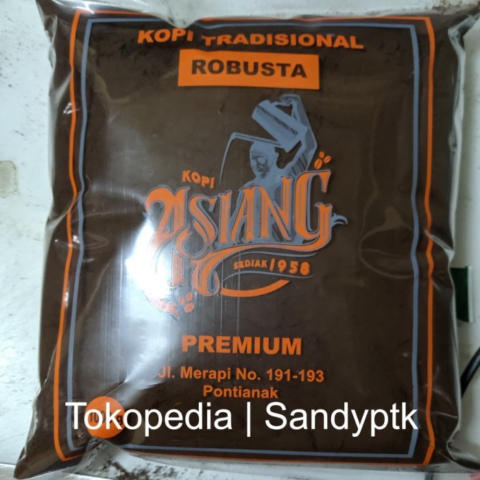 

Kopi Bubuk Warung Warkop Asiang Robusta Premium 1000 gr Pontianak 1 Kg