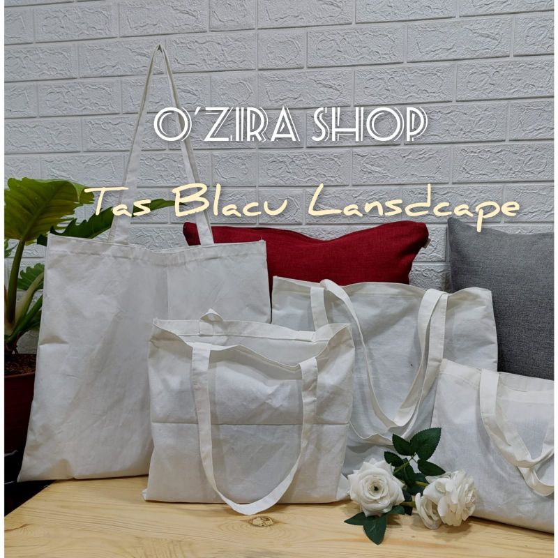 Tas Blacu, Tote Bag  Blacu, Goodie Bag Polos Bahan Blacu Tebal