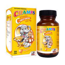 CHAMPS VIT C 100MG BTL 30'S