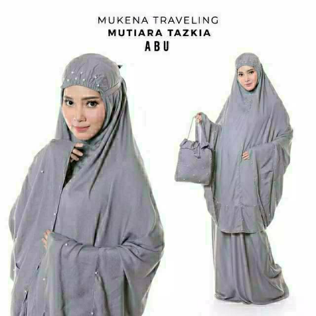 MUKENA BALI DEWASA MUTIARA TAZKIA | MUKENA KATUN RAYON POLOS | MUKENA TRAVELLING