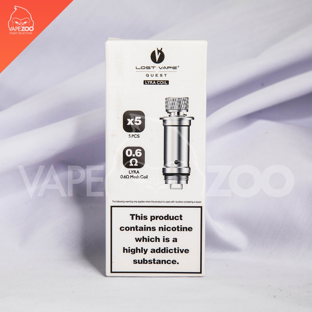 Lost Vape Lyra Replacement Coils 0,6 Ohm (5pcs/pack)