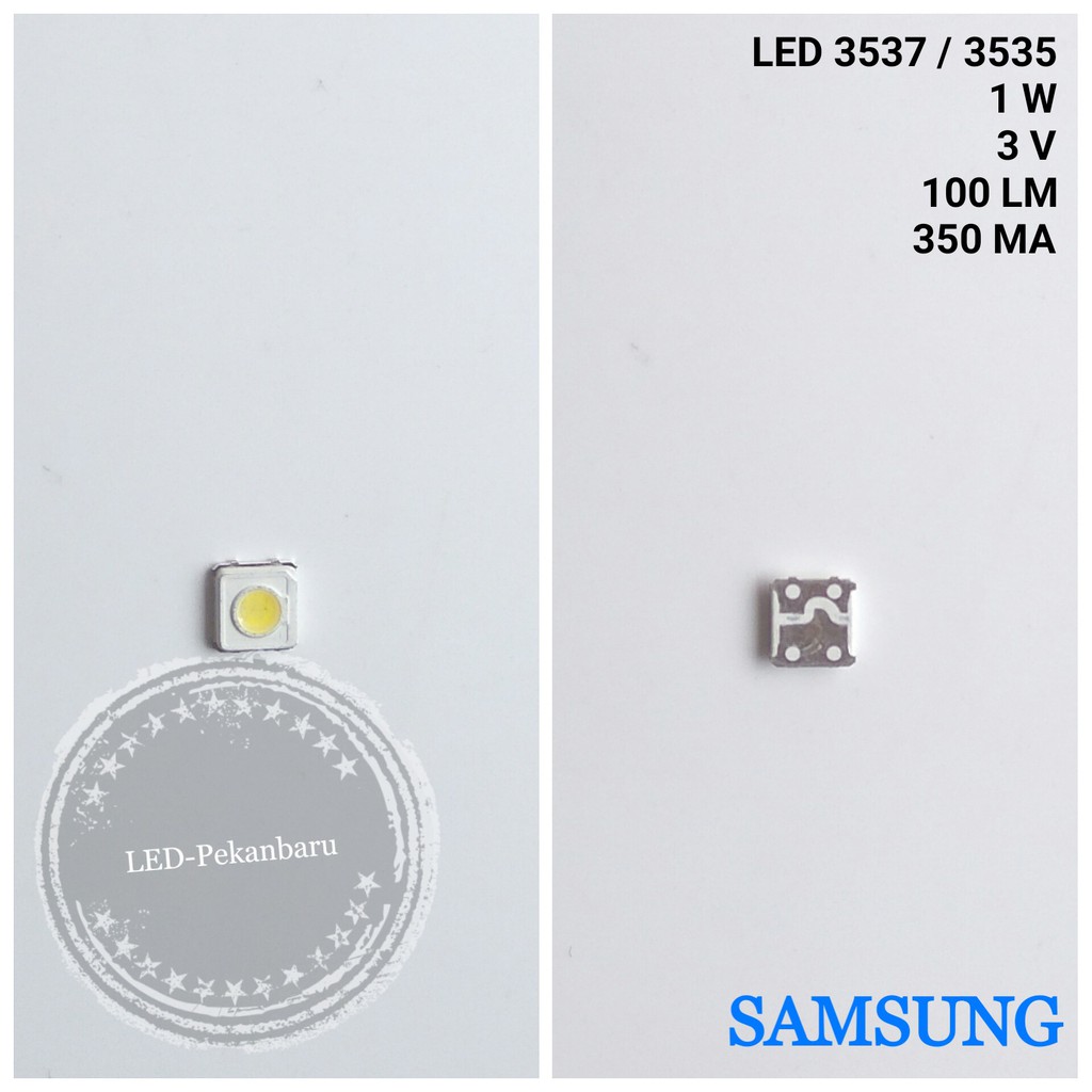 LAMPU LED BACKLIGHT TV LCD SAMSUNG 3537 3535 3V 1A