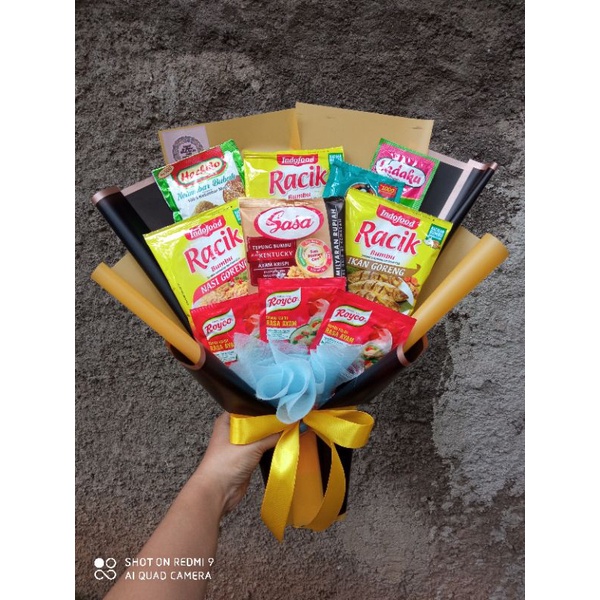 

SNACK BOUQUET, BOUQUET BUMBU DAPUR, BUKET SNACK, BUKET MURAH