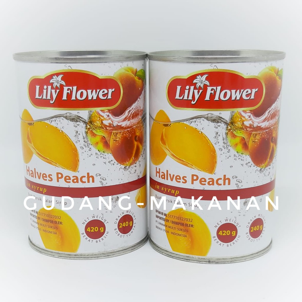 

Lily Flower Peach 420gr