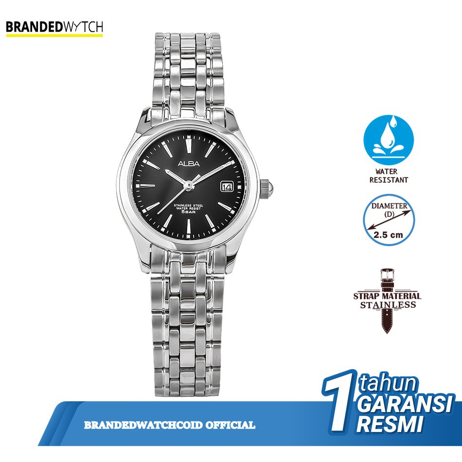 ALBA AXT859X1 Jam Tangan Wanita Alba AXT859 Original Garansi Resmi 1 Tahun