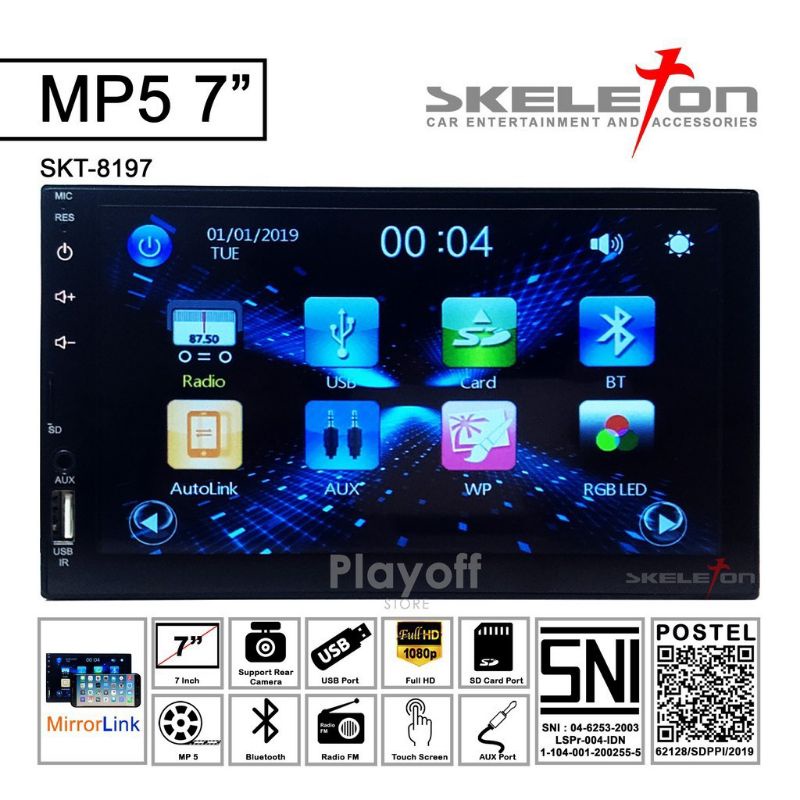 Tape mobil Double Din SKT 8197