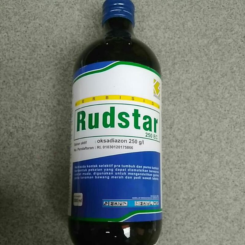 herbisida RUDSTAR 250EC ba Oksadiazon 250g/l @500ml