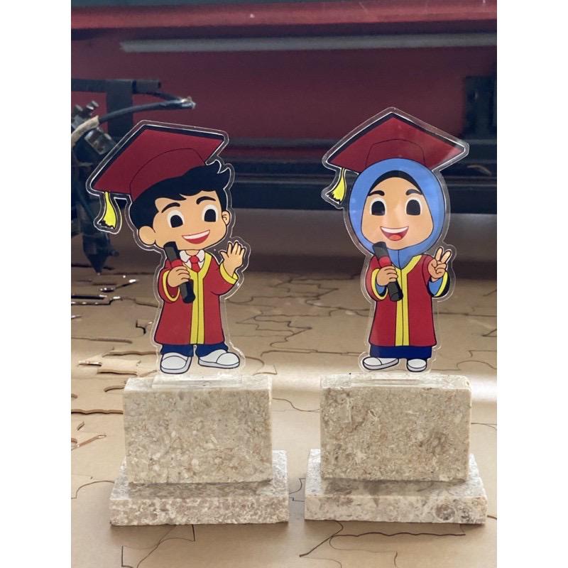 PLAKAT WISUDA MARMER