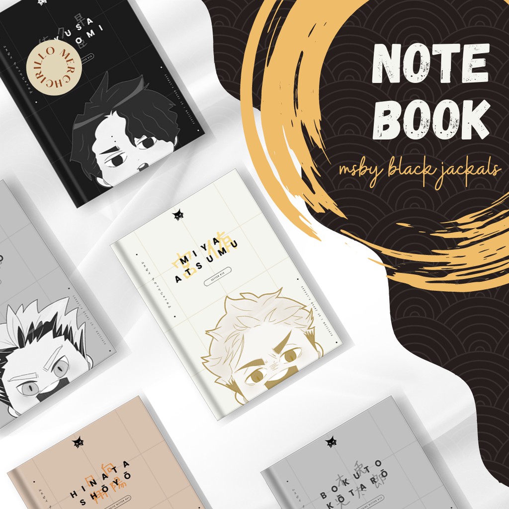 

Notebook Haikyuu MSBY Series [BACA DESKRIPSI]