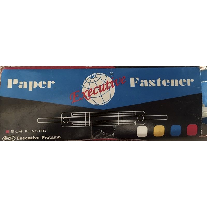 

Acco Plastik/ Paper Fastener/ Penjepit Kertas Putih/ Warna Executive